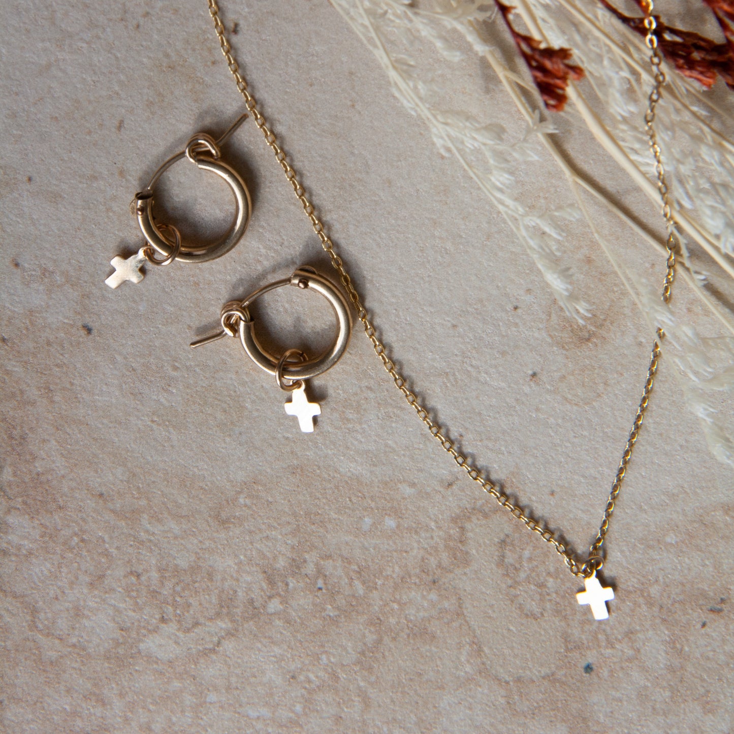 Little Golden Cross set