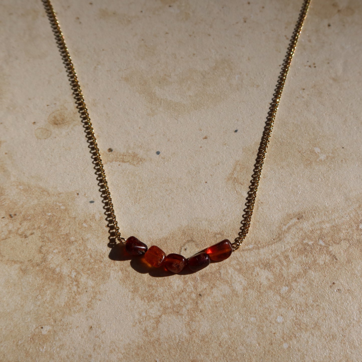 Garnet (January Birthstone) Necklace