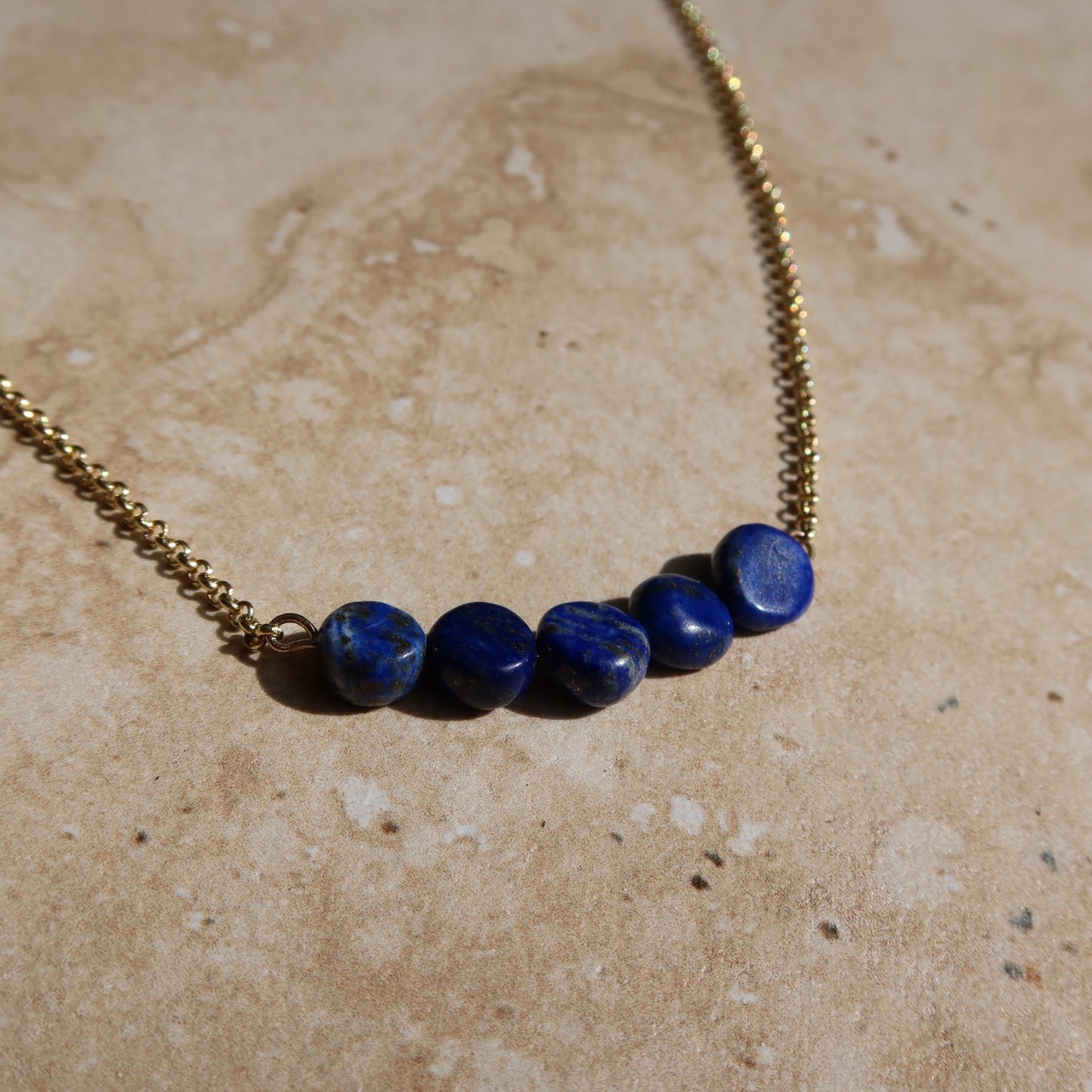 Lapis Lazuli (September Birthstone) Necklace