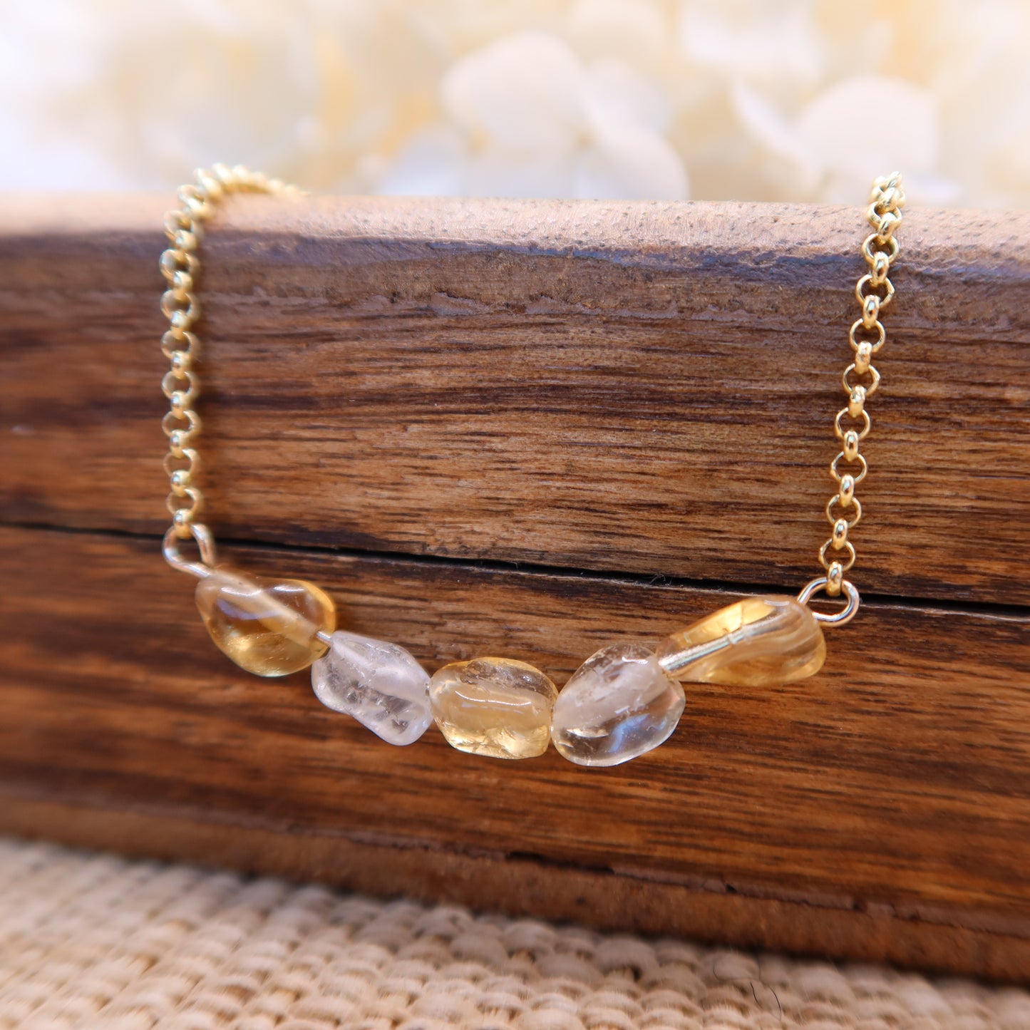 Citrine (November Birthstone) Necklace