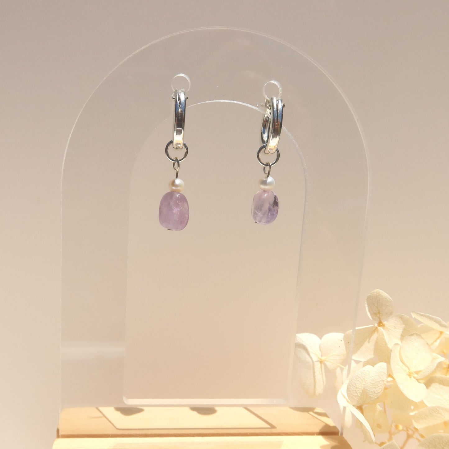 Amethyst (February Birthstone) Earrings