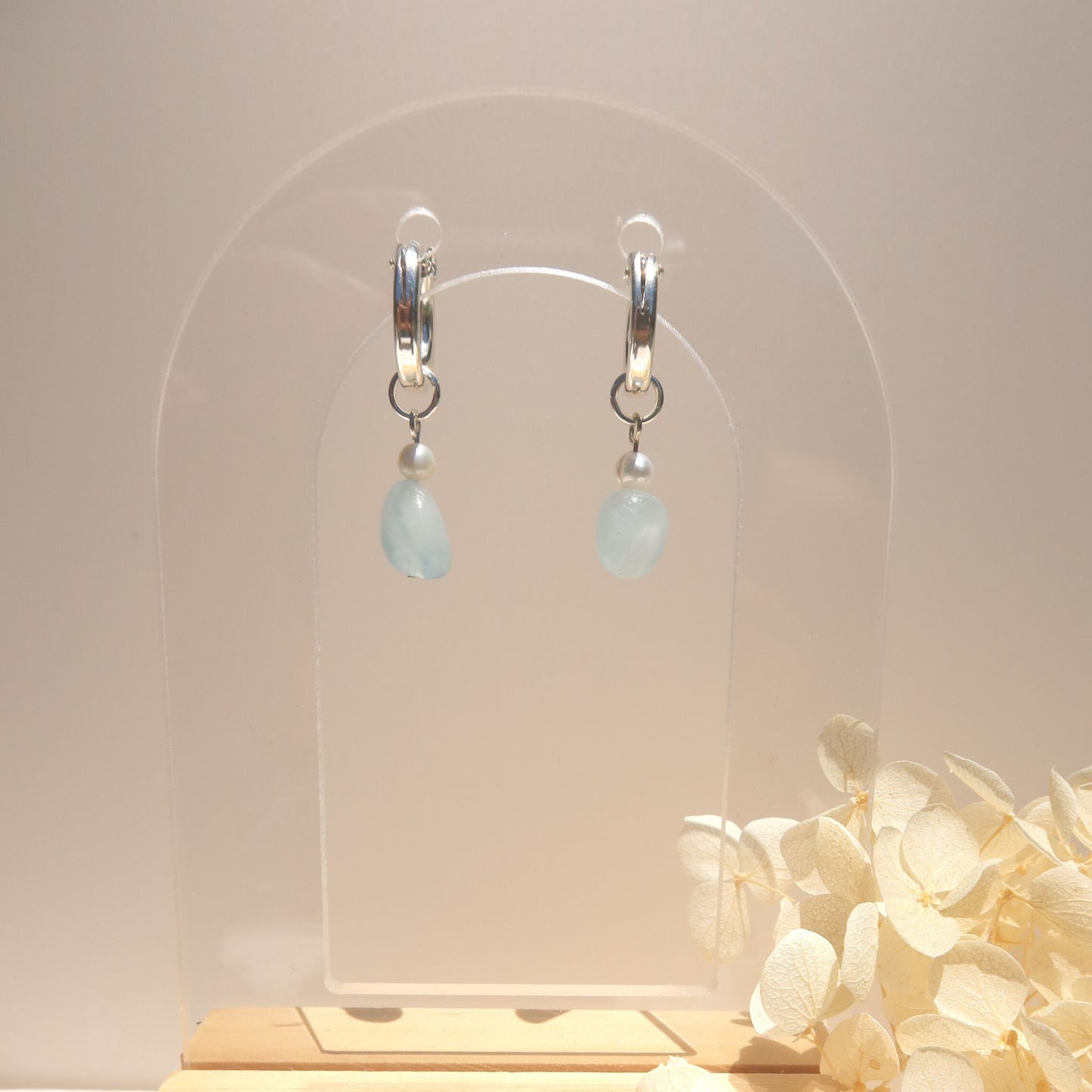 Aquamarine (March Birthstone) Earrings