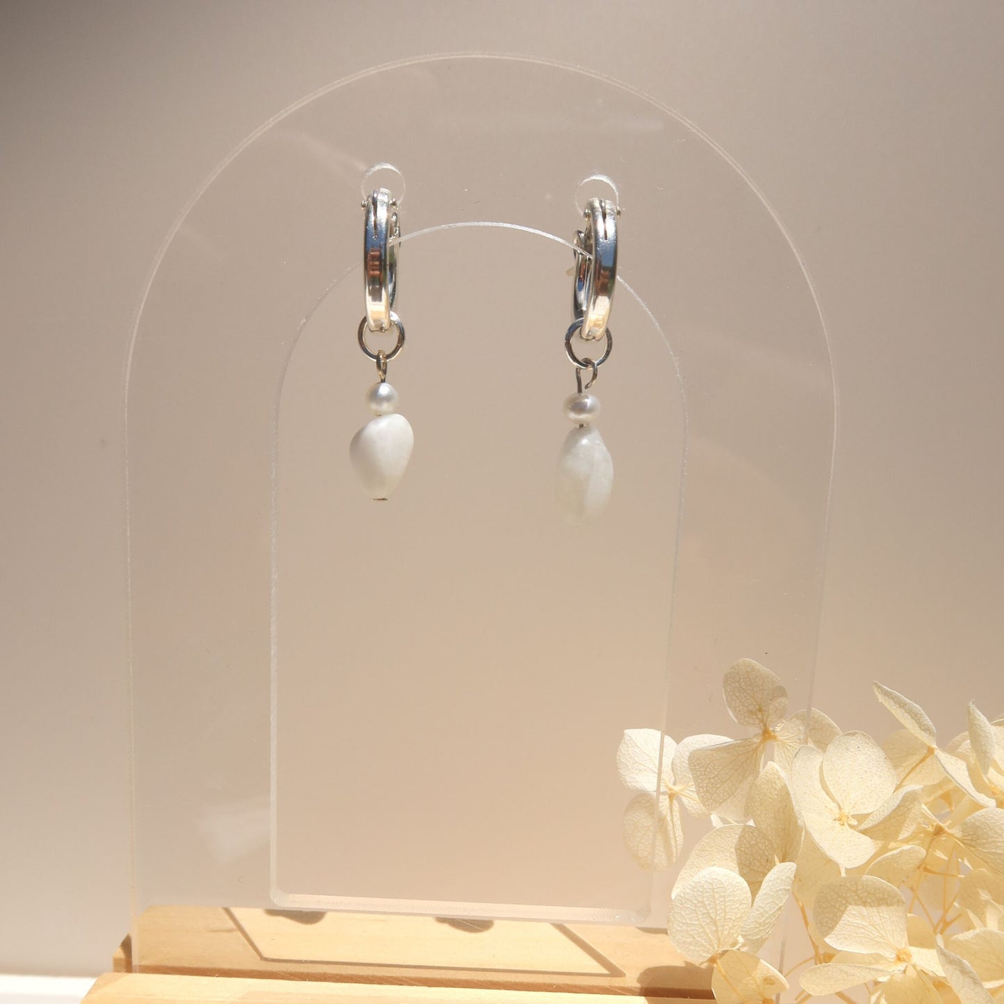 Moonstone (June Birthstone) Earrings