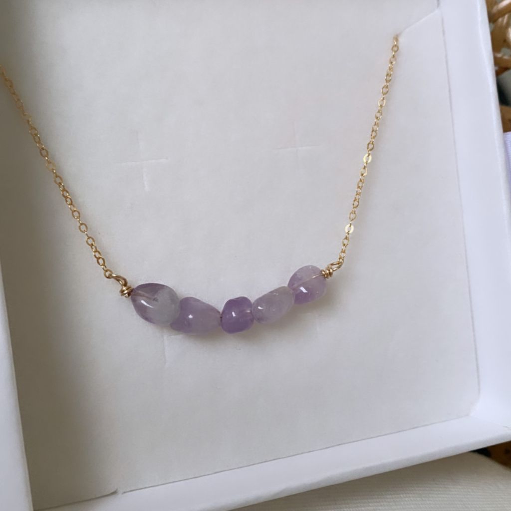 Amethyst (February Birthstone) Necklace