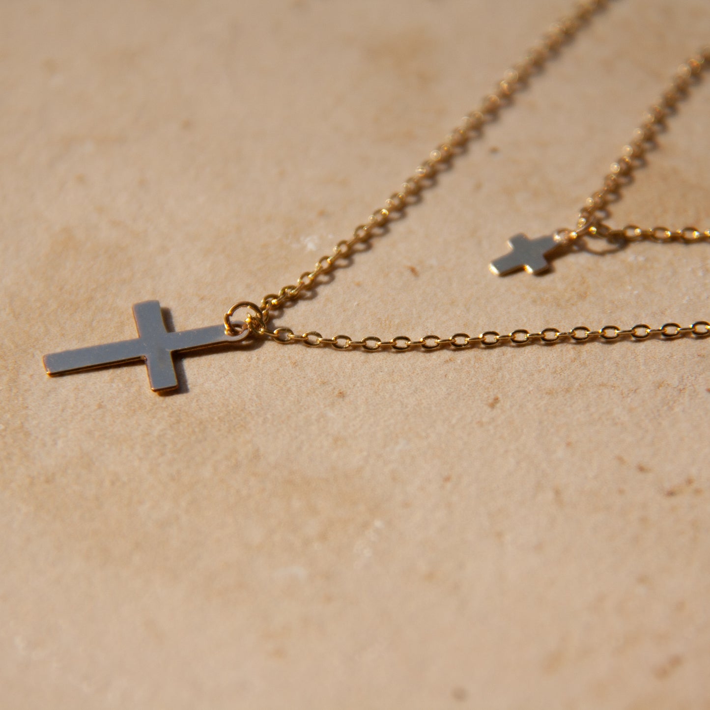 Golden Cross Necklace