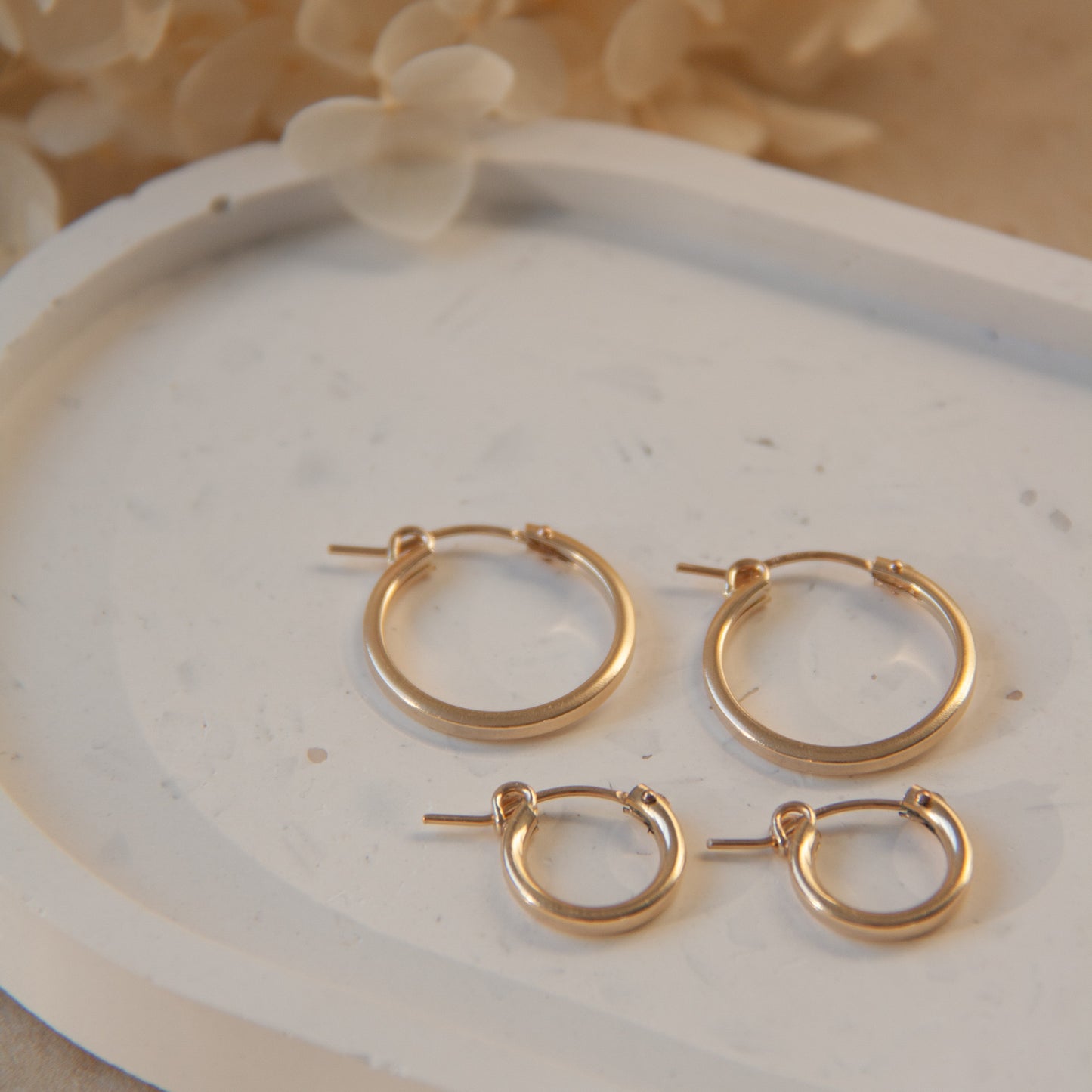 Gold filled hoops comparison