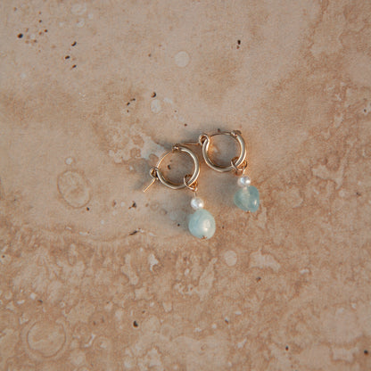 Aquamarine (March Birthstone) Earrings
