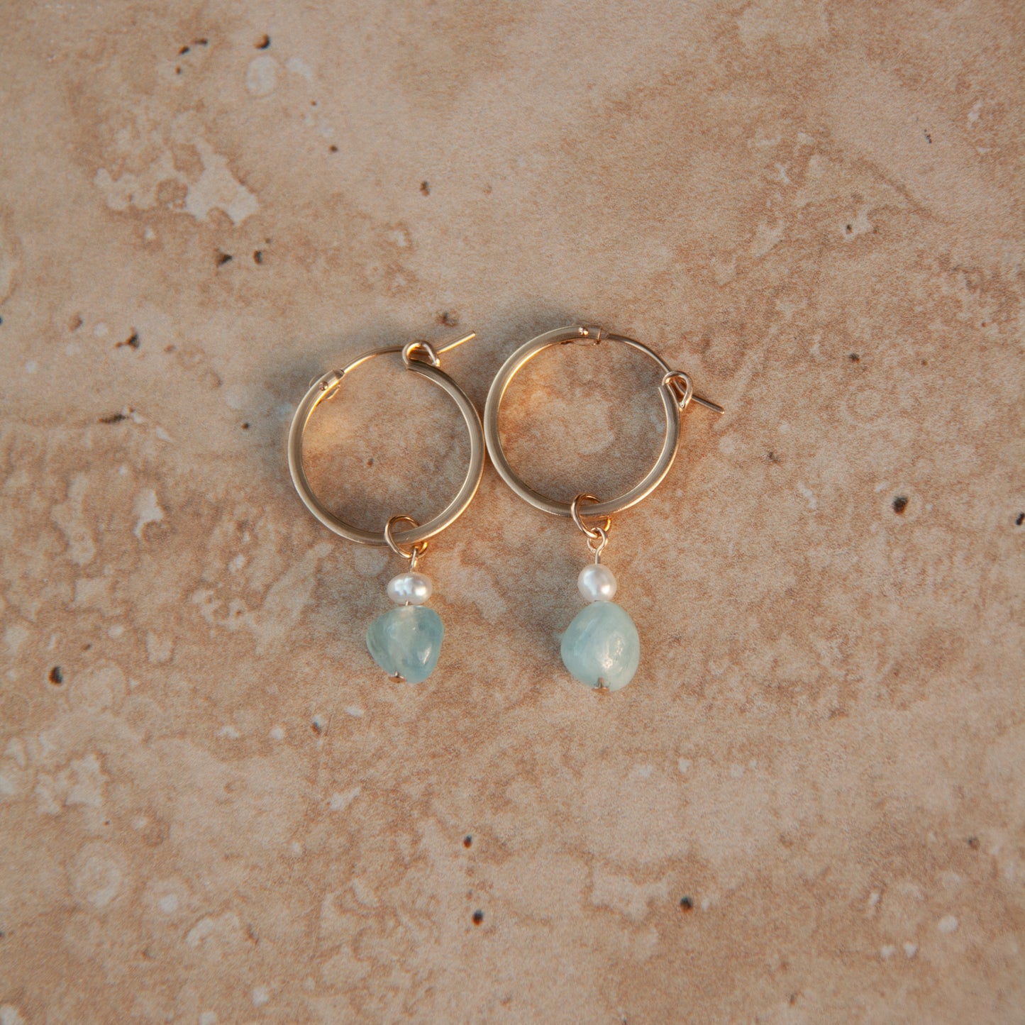 Aquamarine (March Birthstone) Earrings