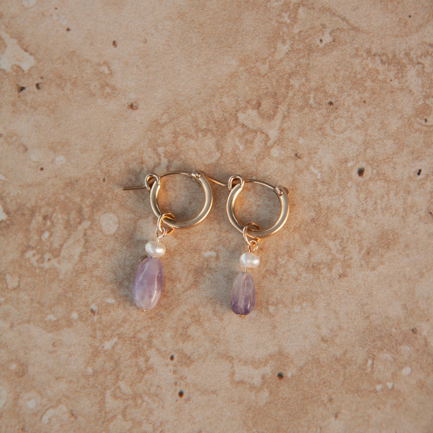 Amethyst (February Birthstone) Earrings