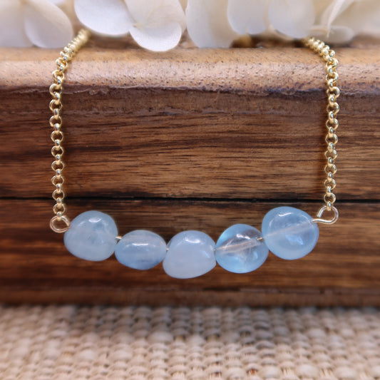 Aquamarine (March Birthstone) Necklace