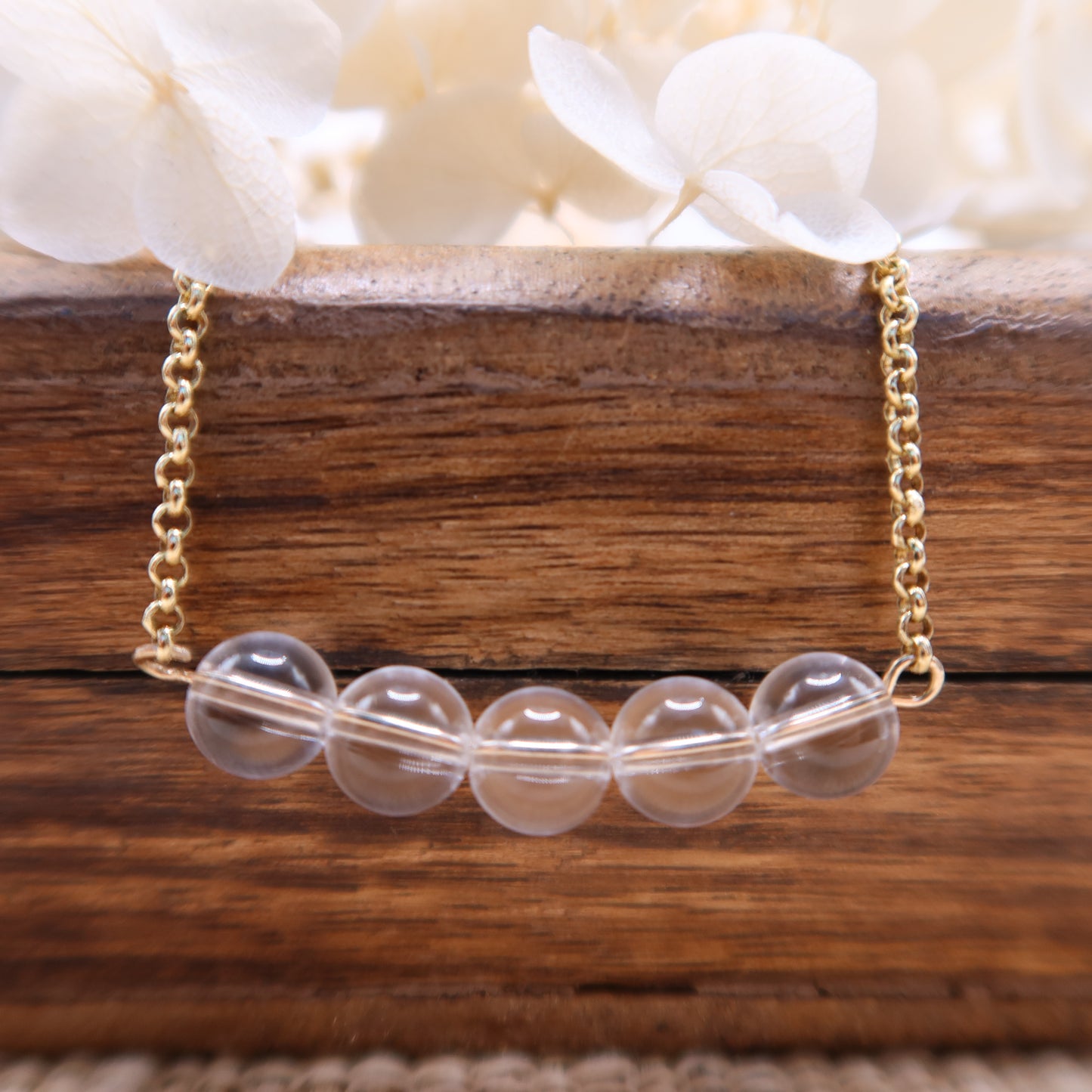 Clear Quartz (April Birthstone) Necklace