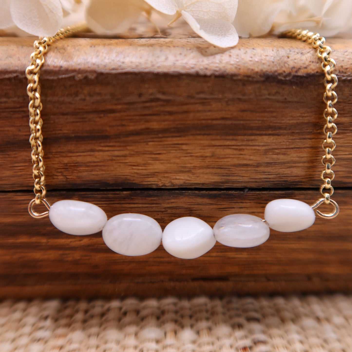 Moonstone (June Birthstone) Necklace