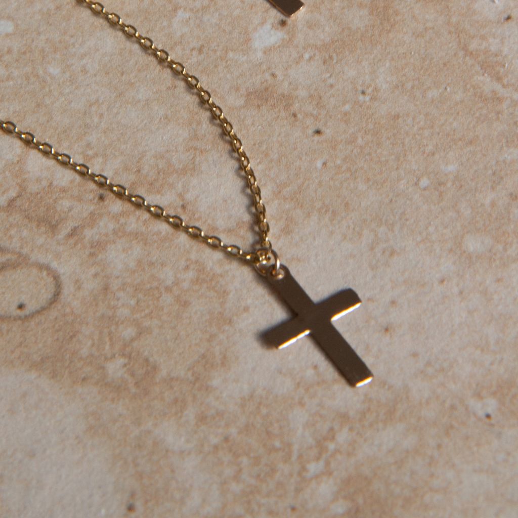 Golden Cross Necklace